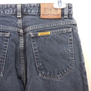 Edwin Vintage LA Slim Japan Jeans Dark Wash Tapered Leg Denim‎ Faded 27x31